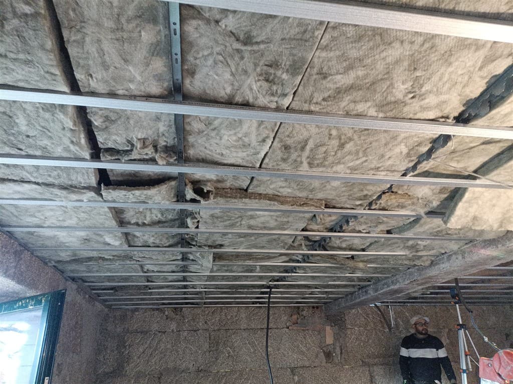 Instalación de pladur de Kerat en Ourense