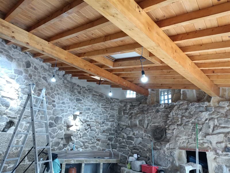 Construcción de cubiertas nuevas de Kerat en Ourense
